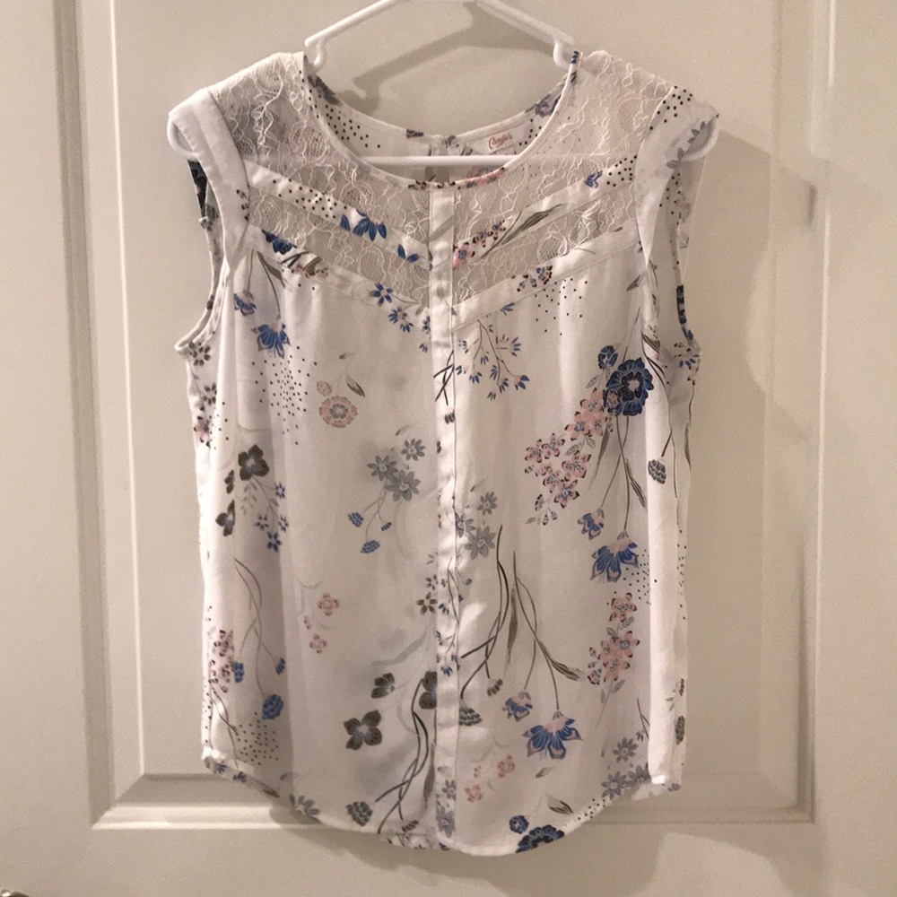 Candies lace detail shirt